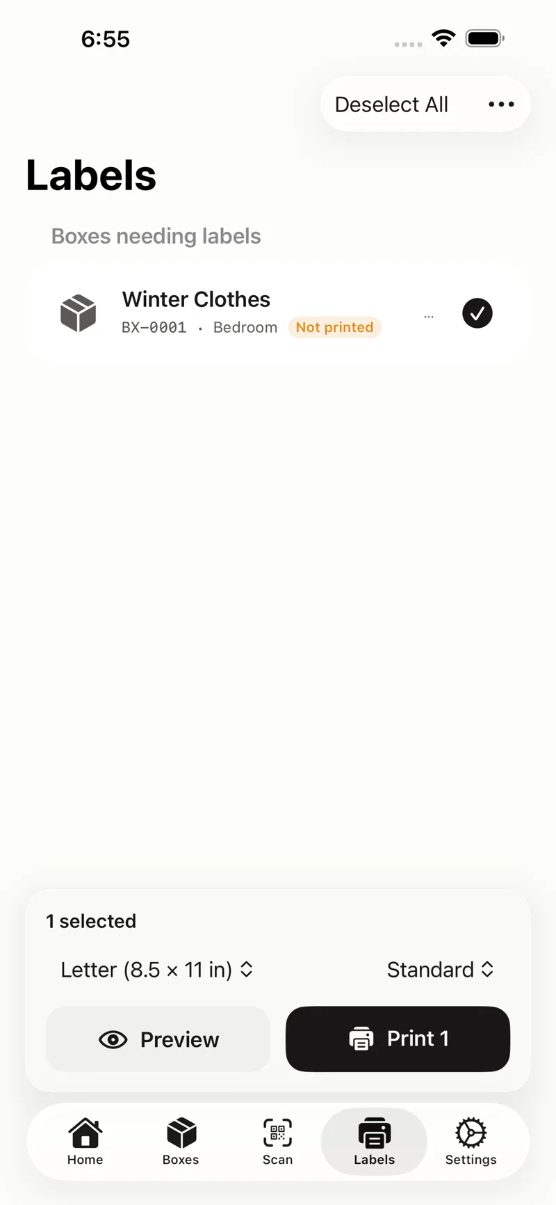 BoxLabels screenshot 4