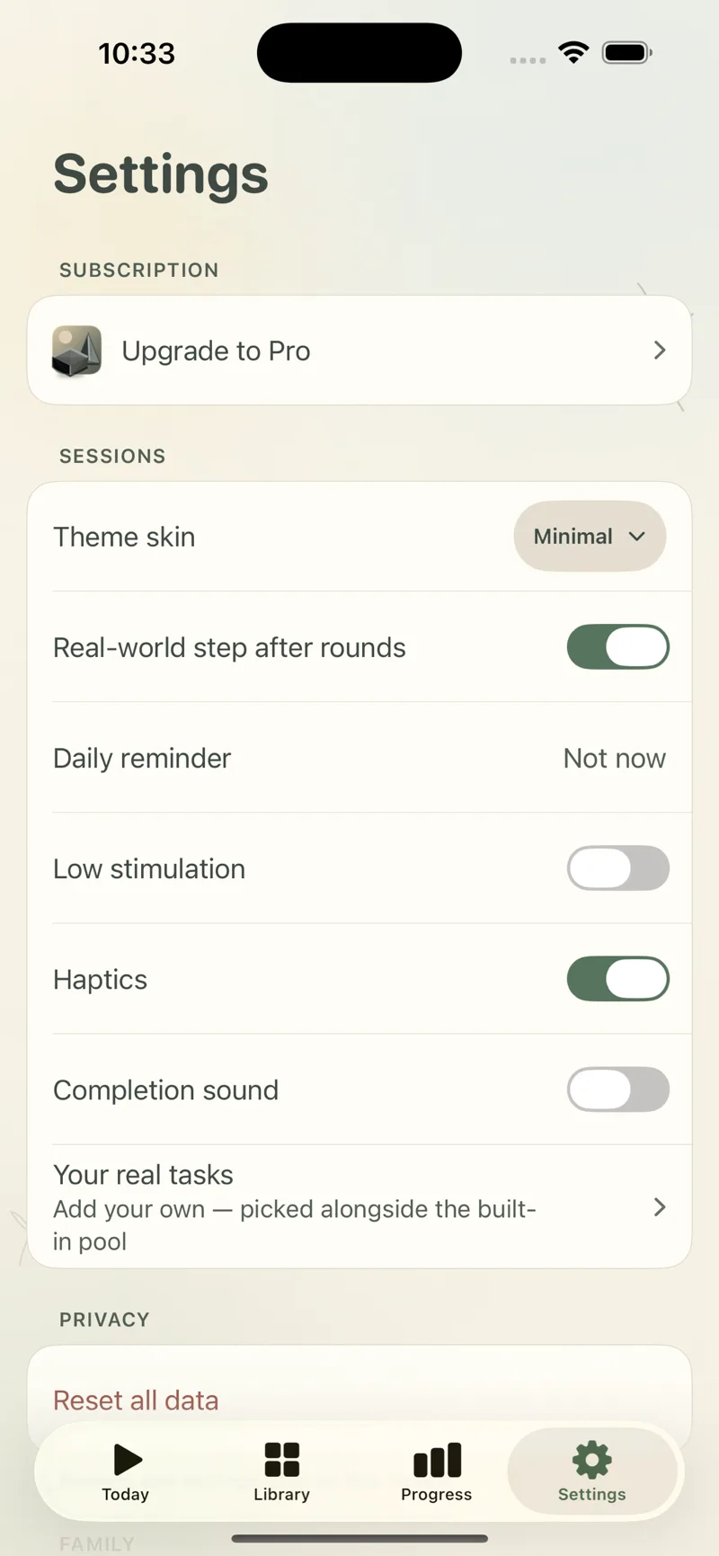 Focusland: Focus Practice screenshot 4